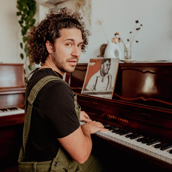 Emmet Cohen on piano