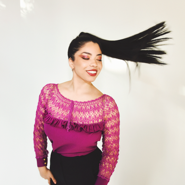 Jazz vocalist Lucia