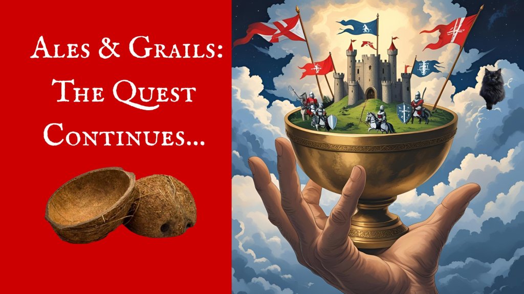 ales and grails event flyer