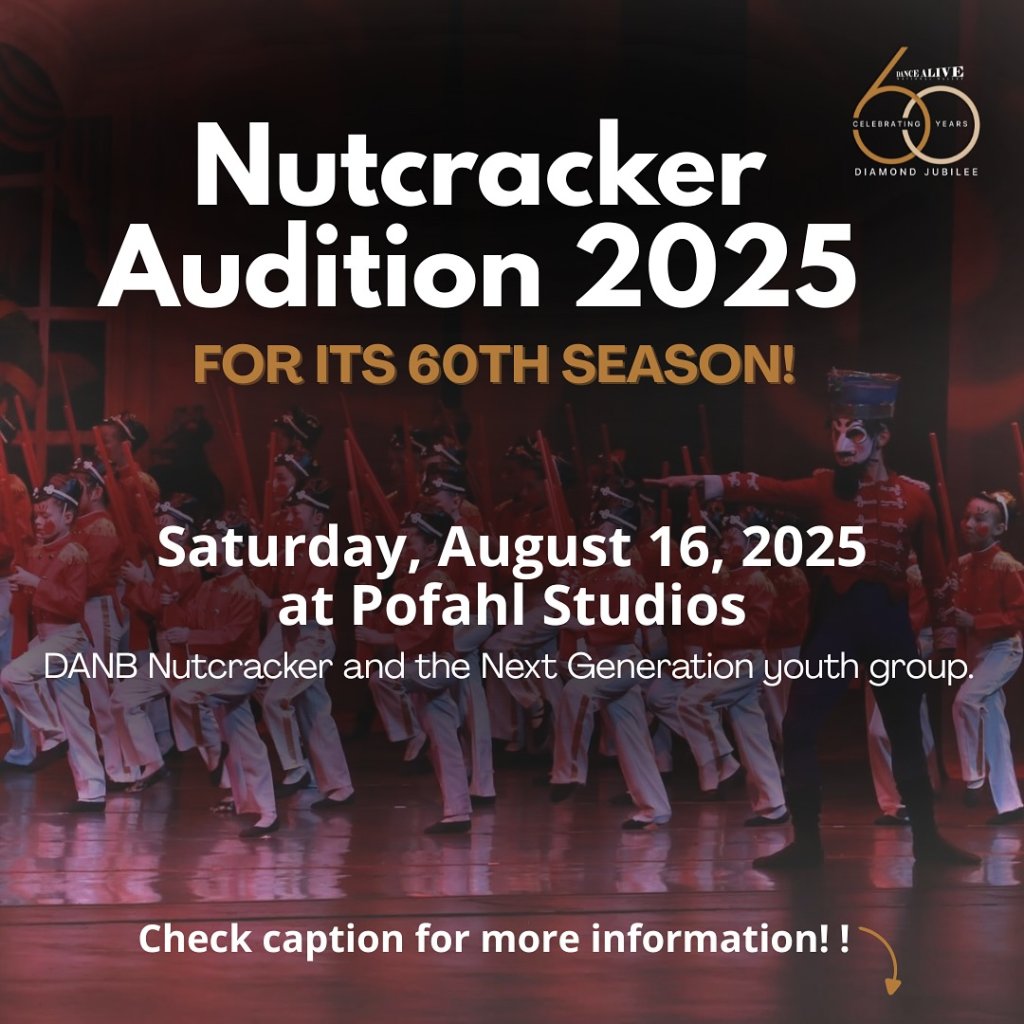 nutcracker audition 2025 with dance alive national ballet