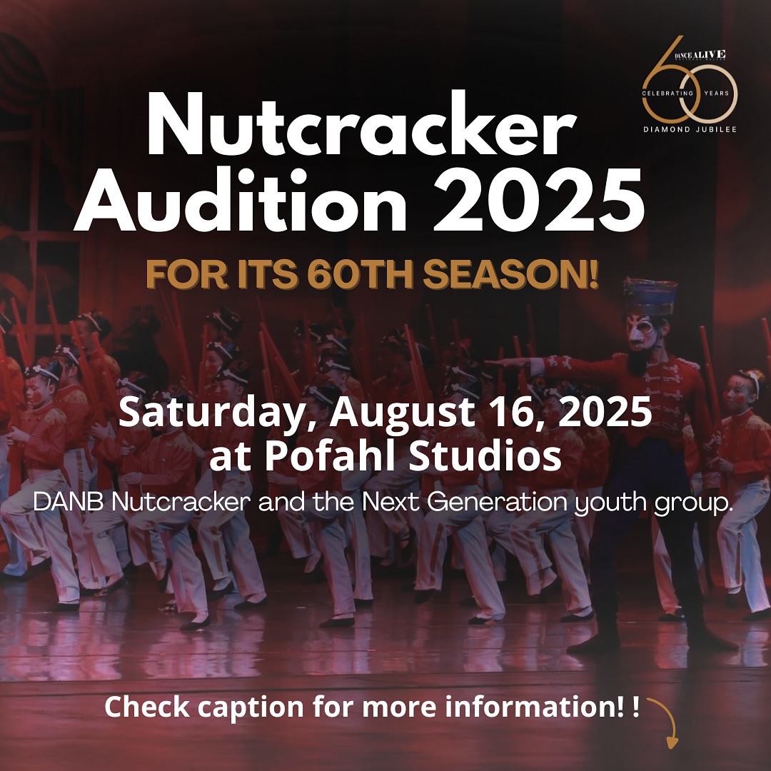 nutcracker audition 2025 with dance alive national ballet