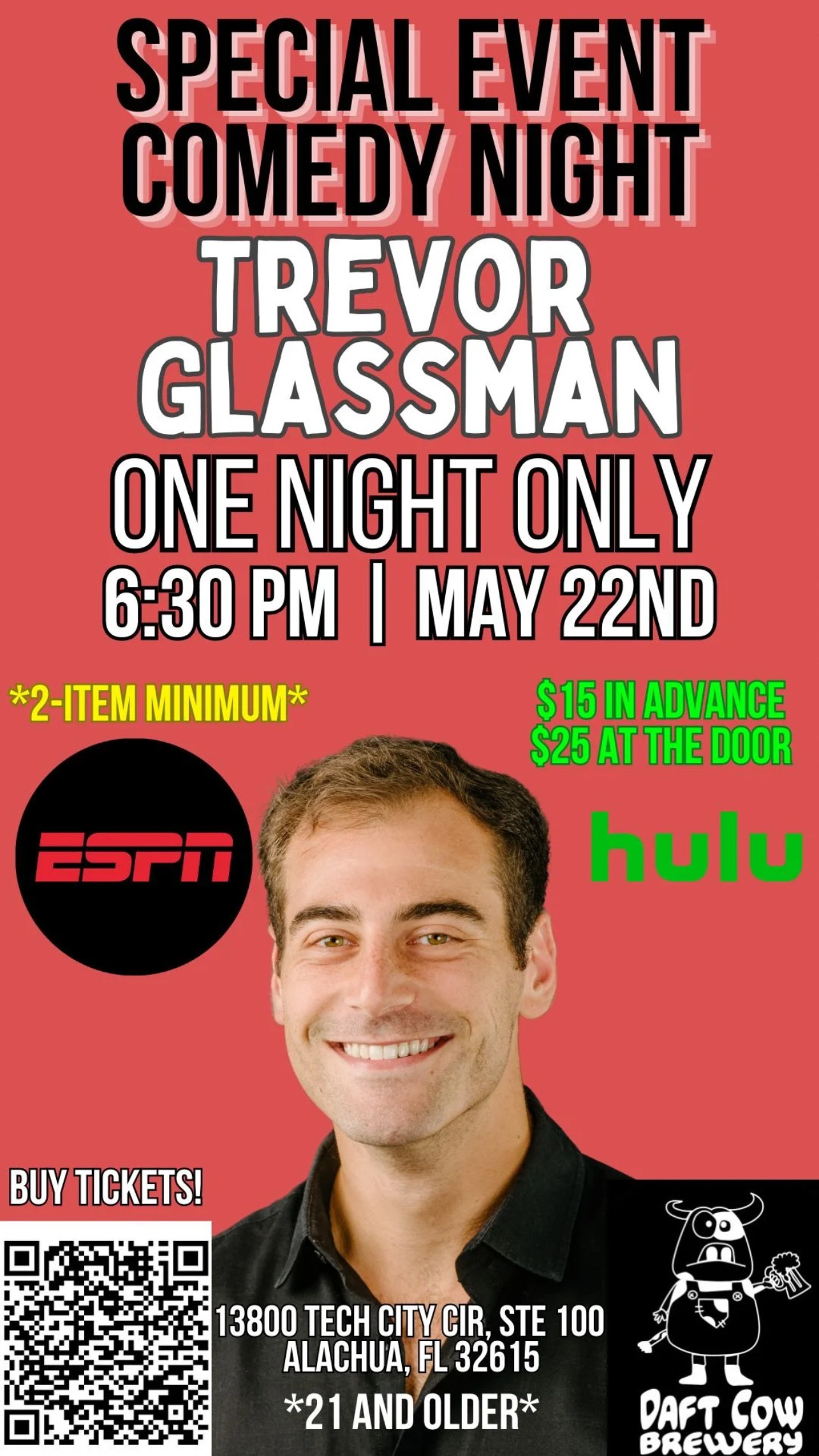 comedy night poster