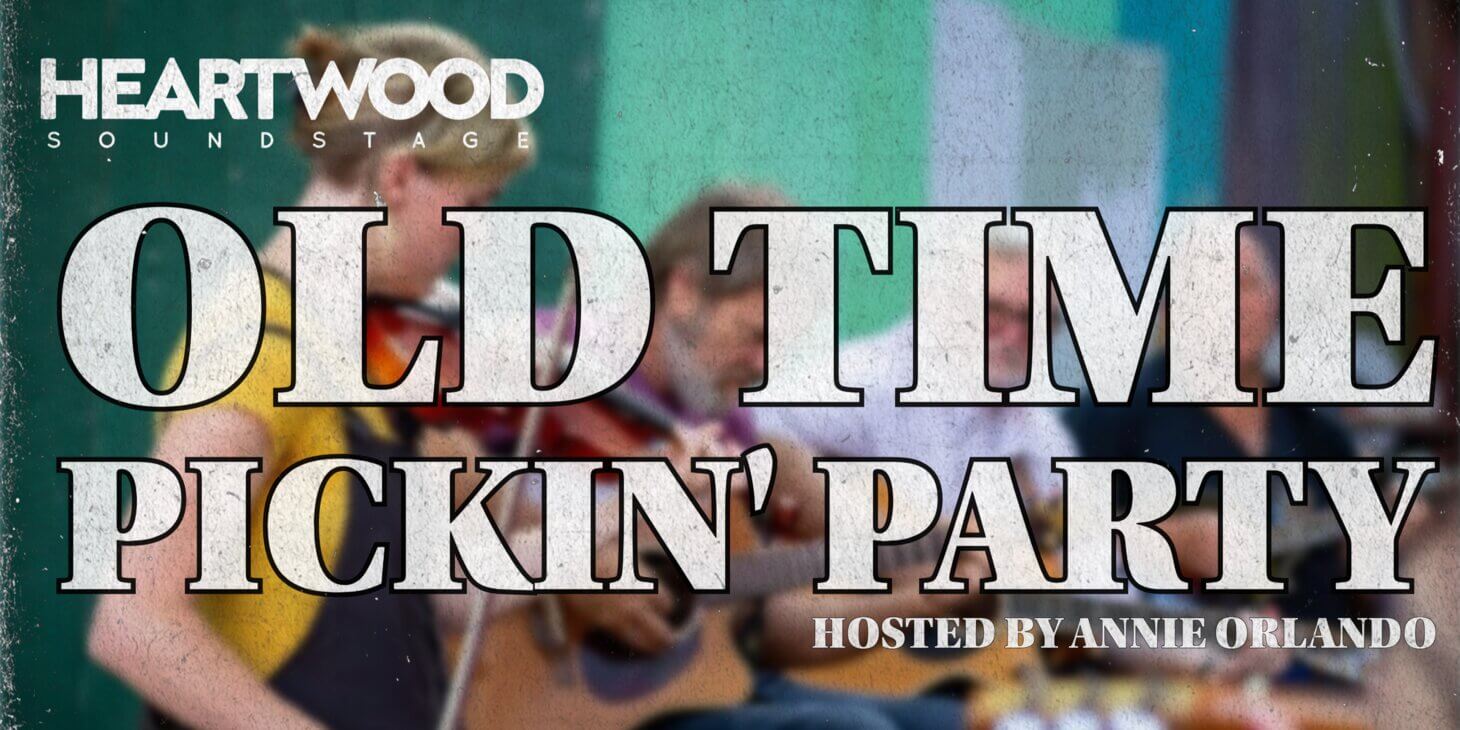 Poster for Join the Old Time Pickin’ Party at Heartwood