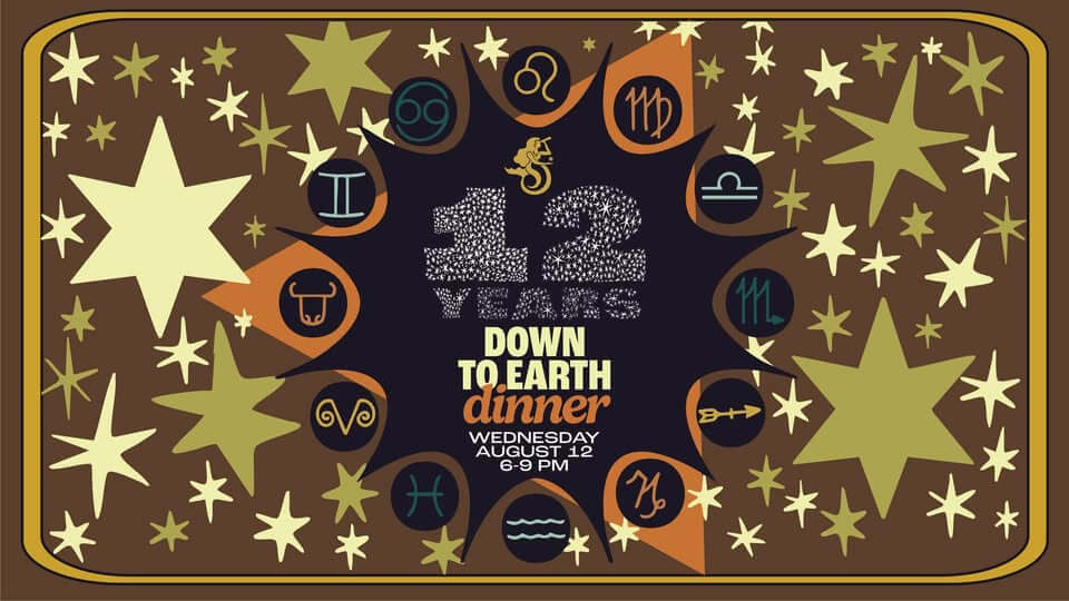 Poster for First Magnitude Brewing Co. – Down to Earth Dinner