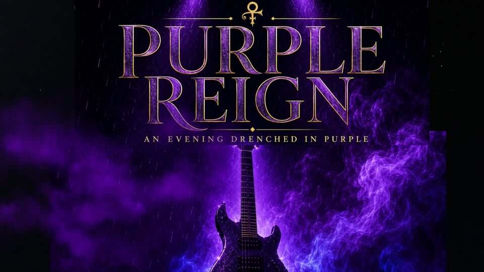 Poster for The Abbey at Blackadder – Purple Reign
