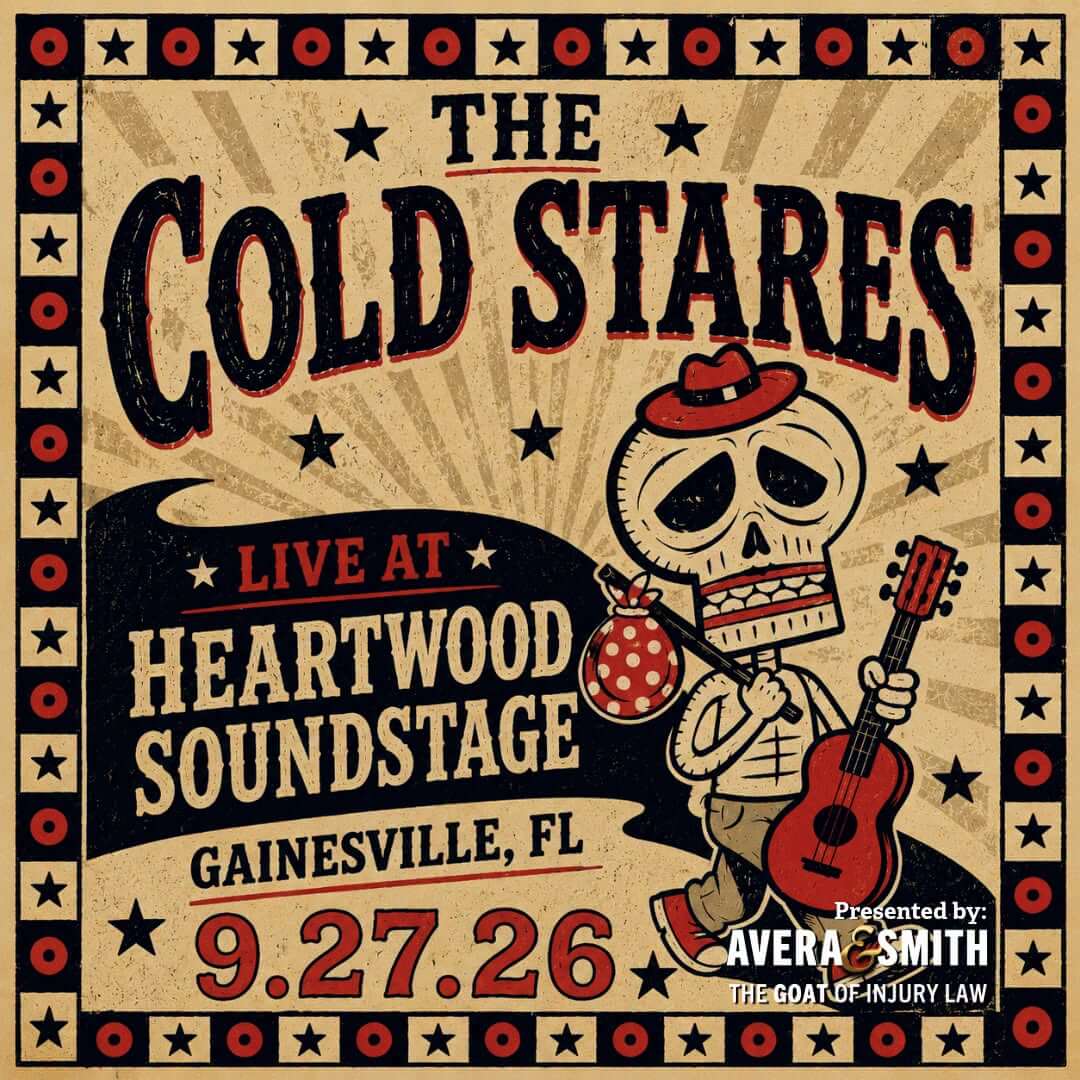 Poster for Blues Rock with The Cold Stares and Fortune Child