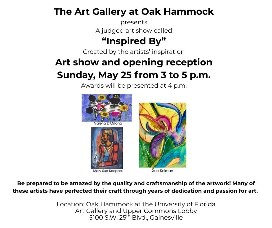 art reception poster