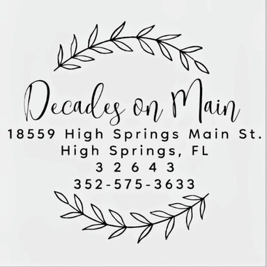 Decades on Main logo