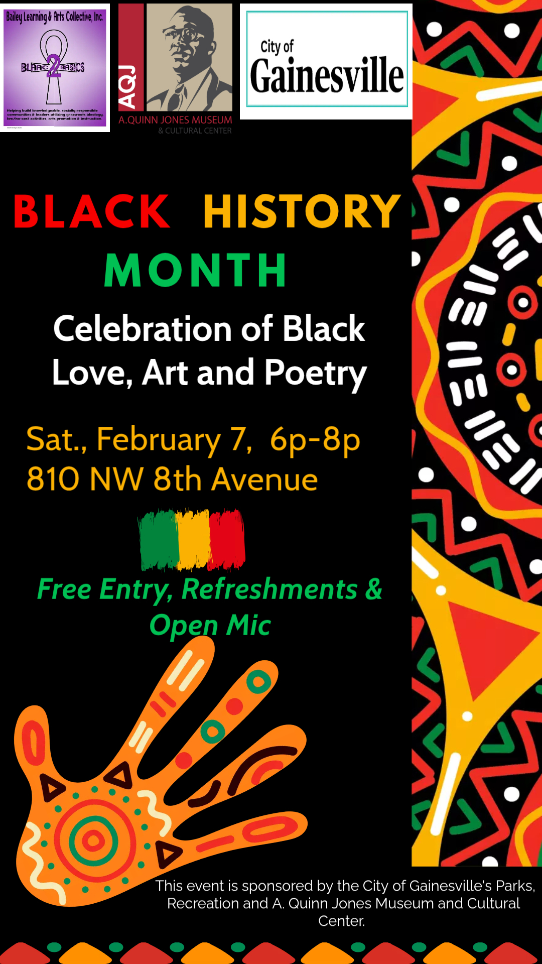 Black History Month - Made with PosterMyWall
