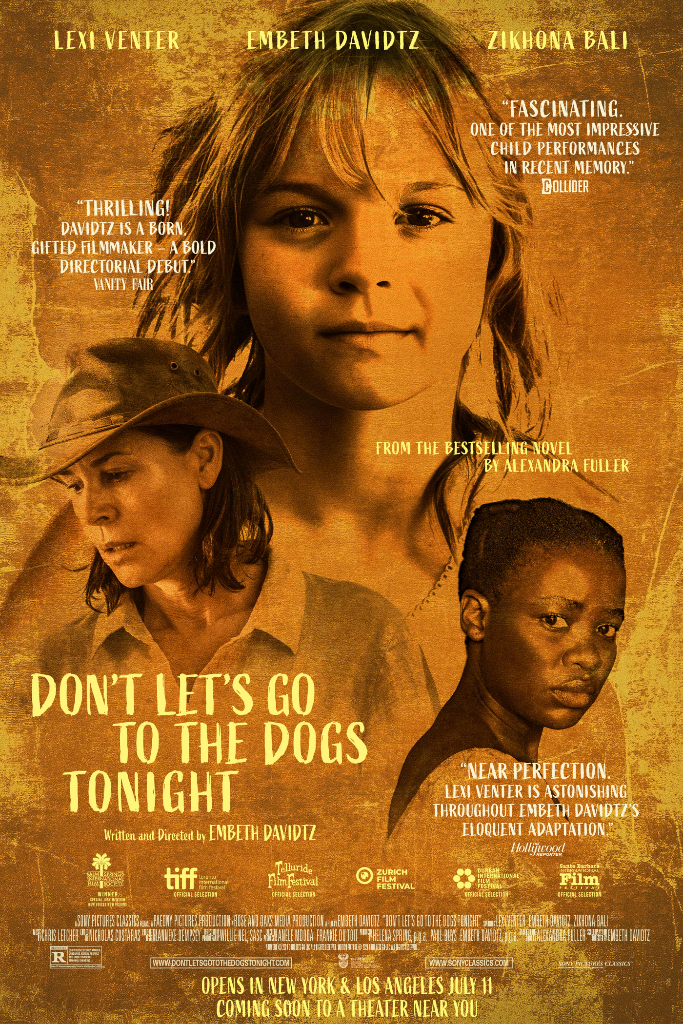 Movie Poster for "Don't Lets Go To The Dogs Tonight"