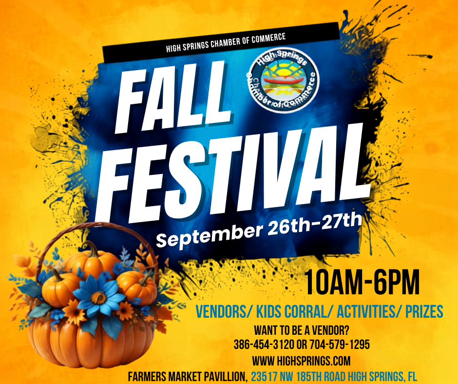 Poster for High Springs Fall Festival