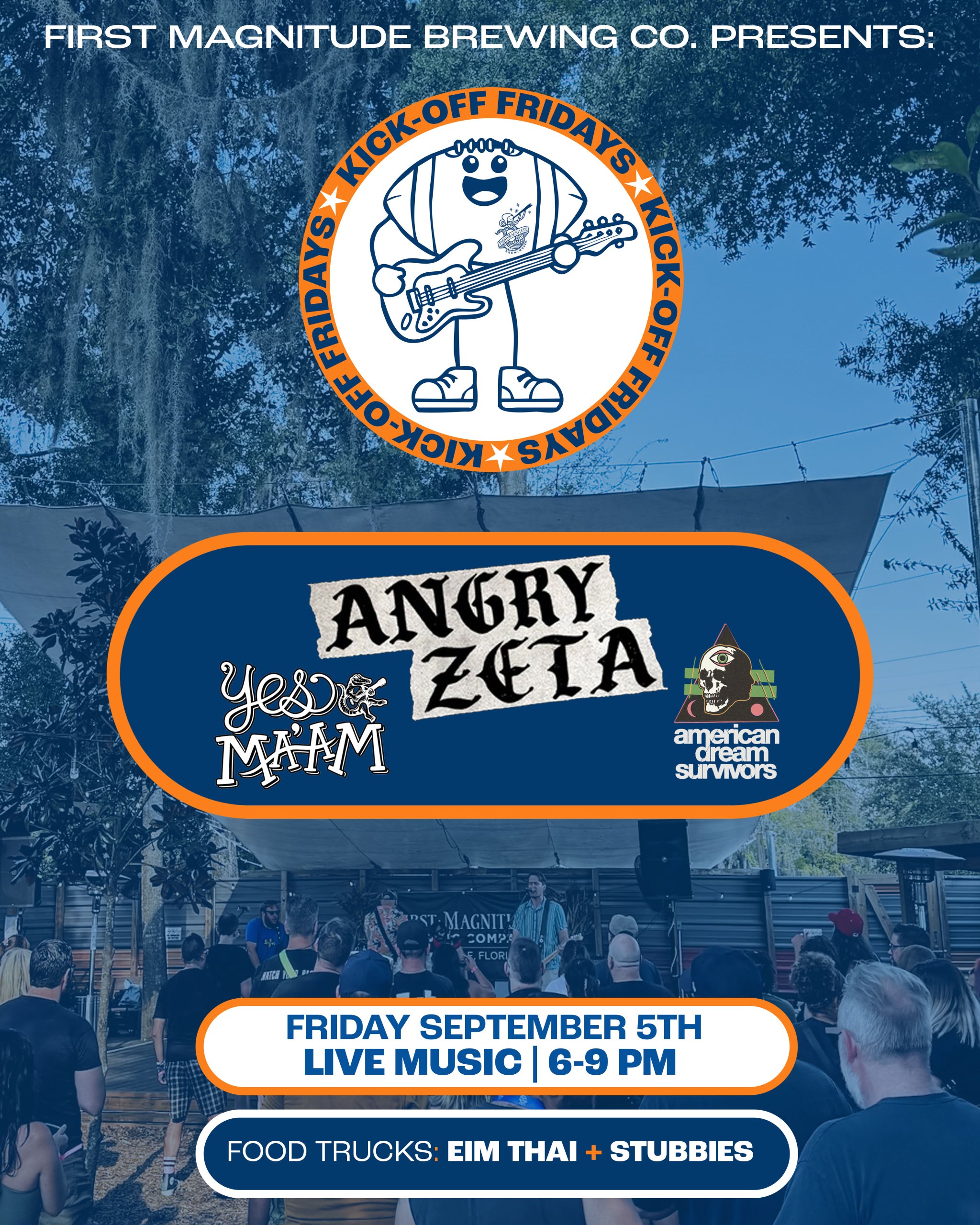 football fridays poster with angry zeta at first magnitude