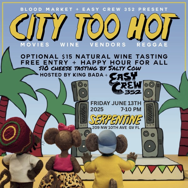 city too hot event flyer