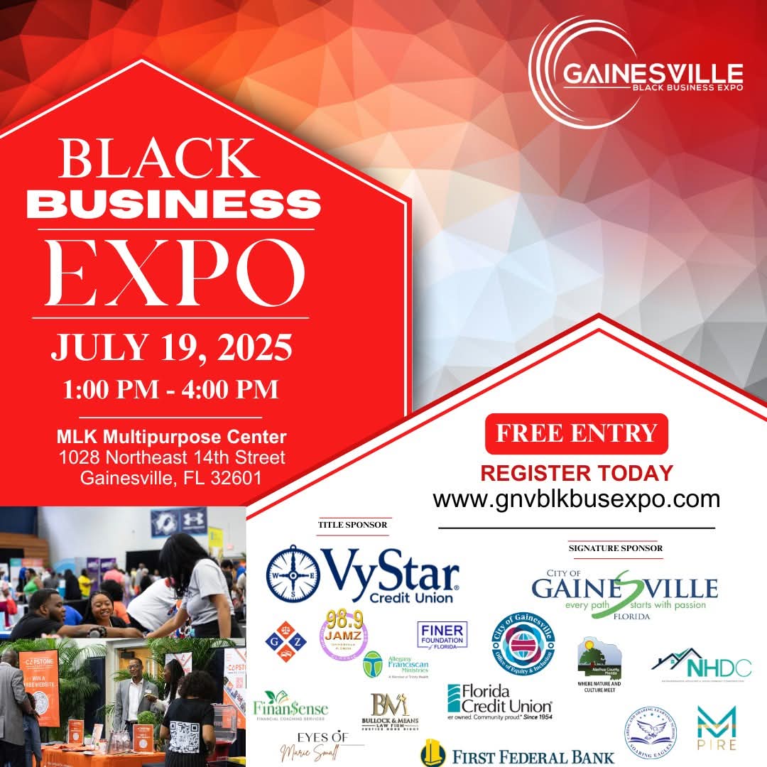 black business expo poster