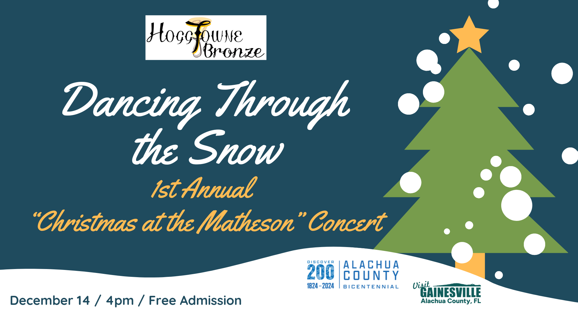 dancing through the snow concert