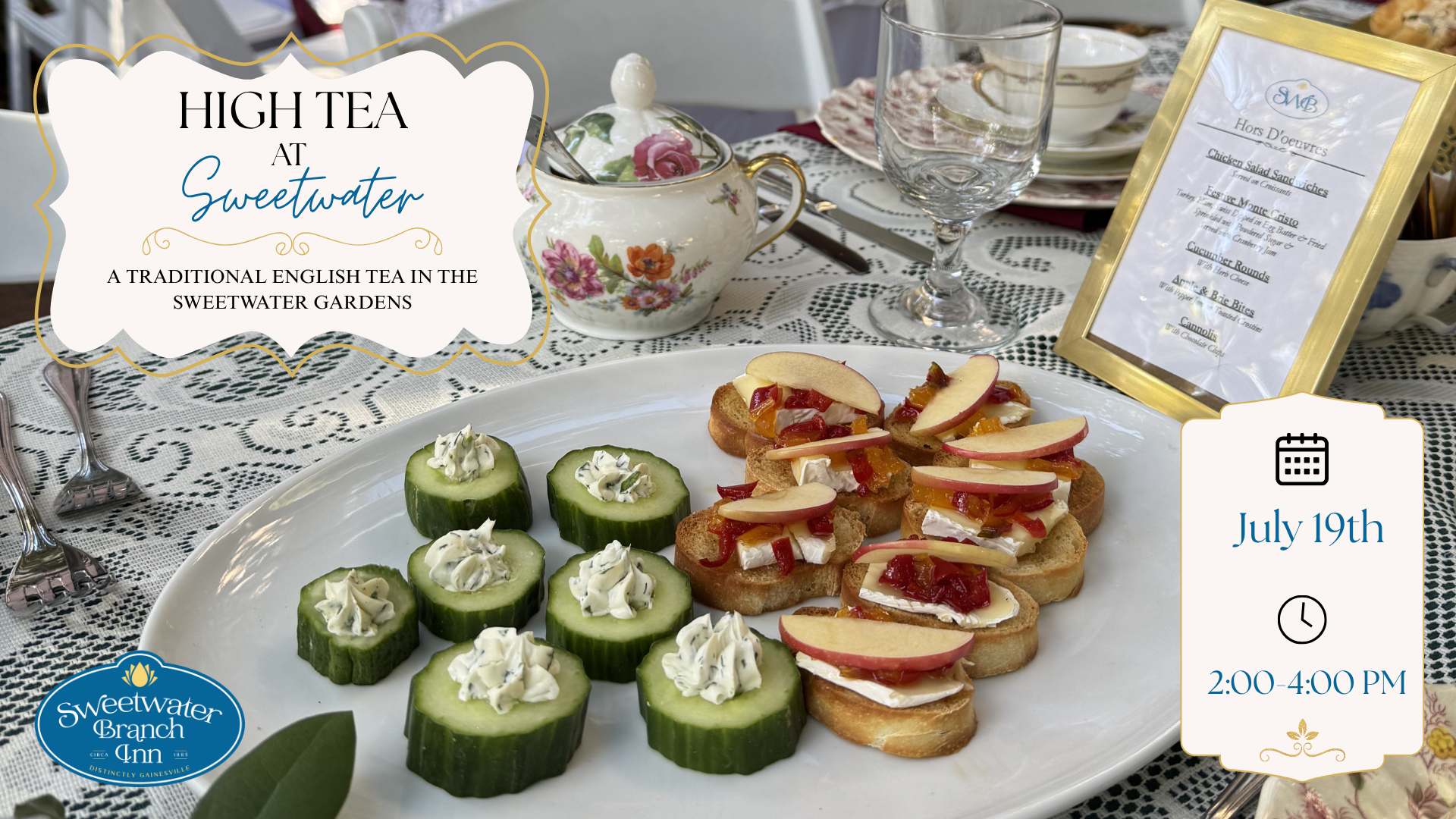 Afternoon High Tea