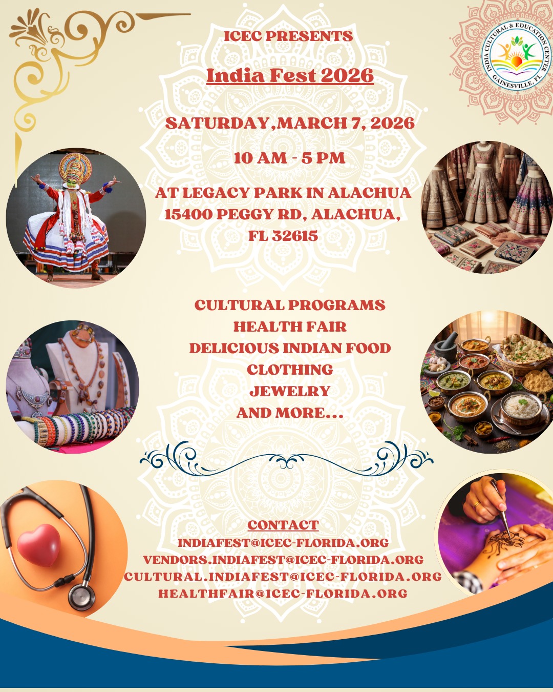 India Fest 2026 flier