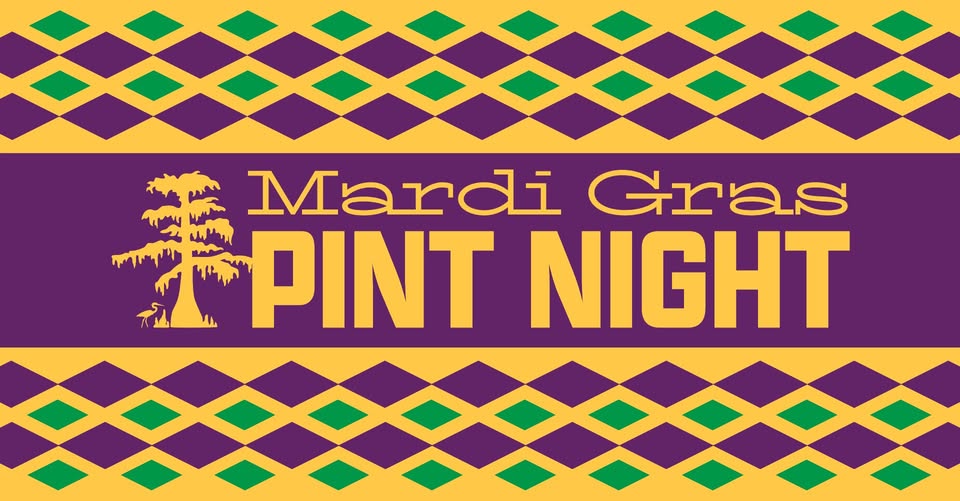 Mardi Gras Pint Night