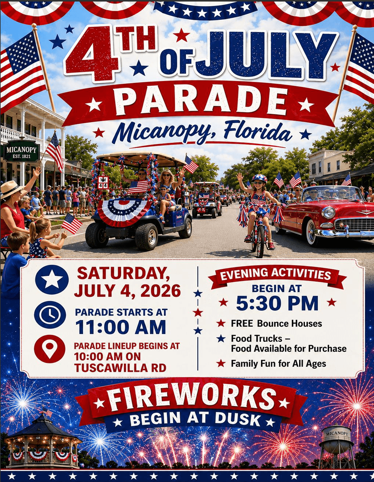 Micanopy Fireworks