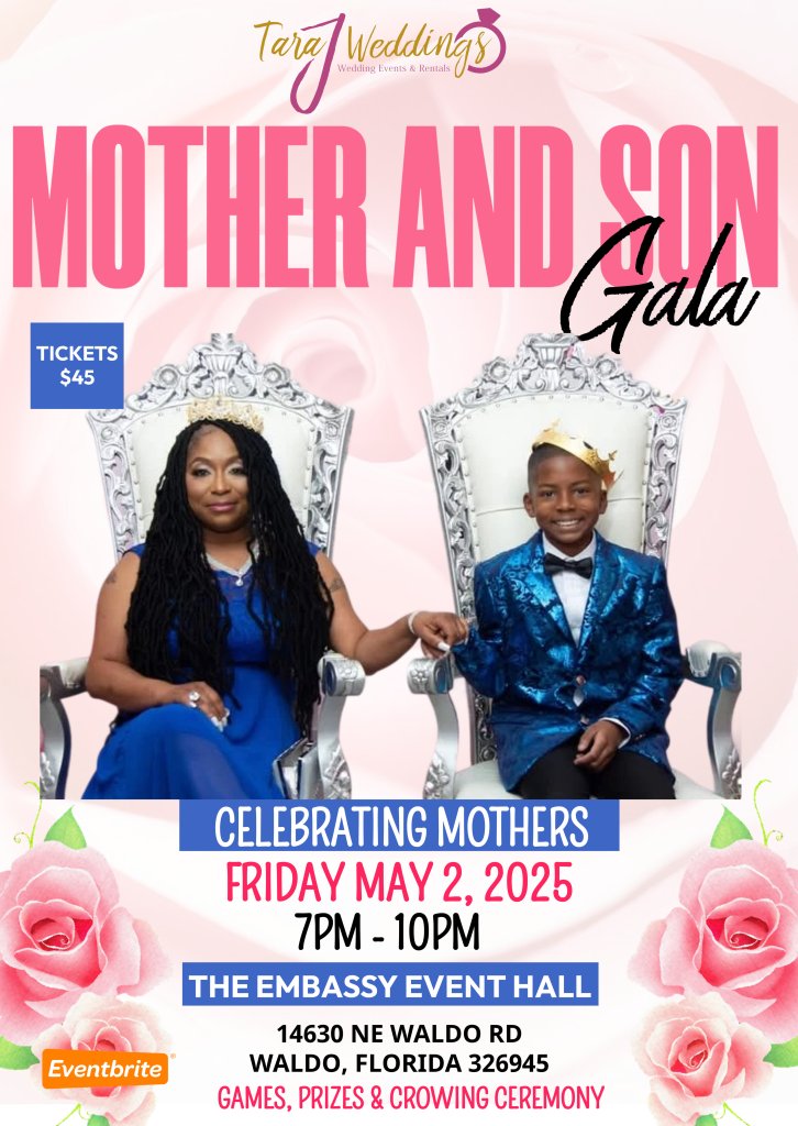 mother and son gala