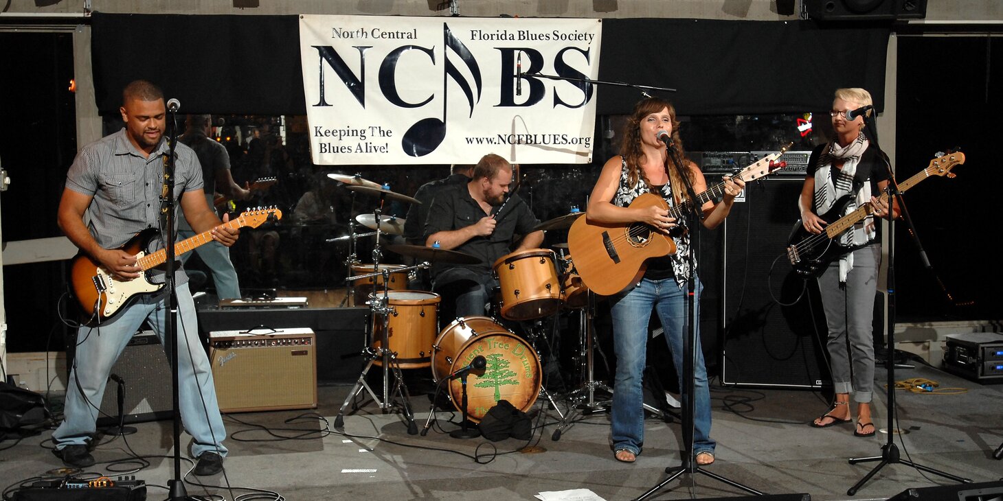 Poster for Blues Music at the North Central Florida Regional Blues Challenge