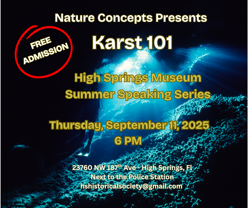 karst 101 lecture flyer