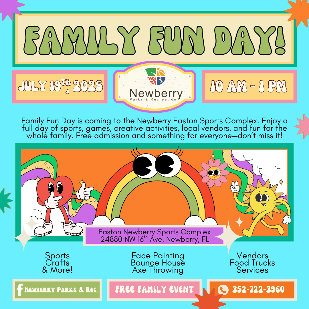 Family Fun Day in Newberry poster