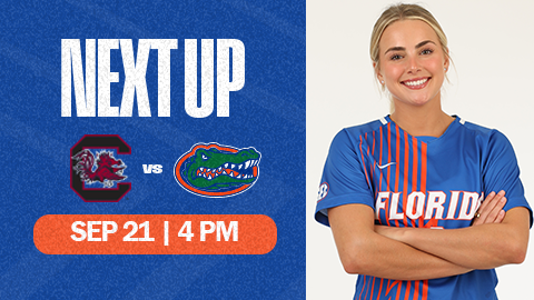Florida Gators Soccer next up vs South Carolina