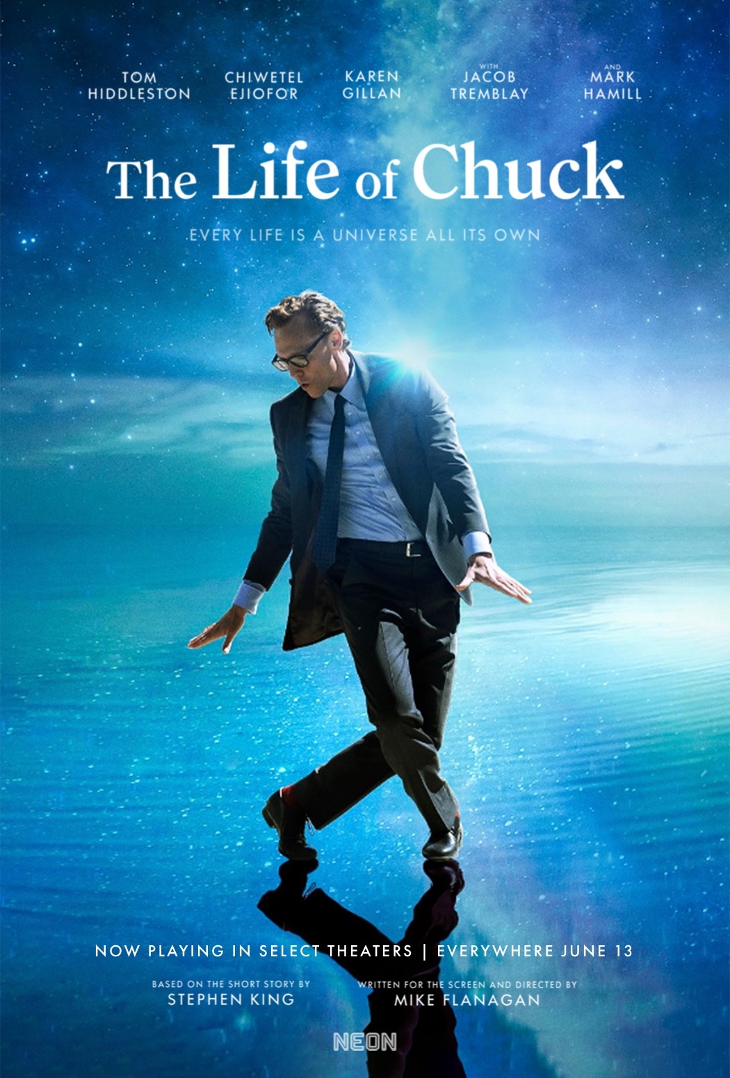 movie poster for The Life of Chuck