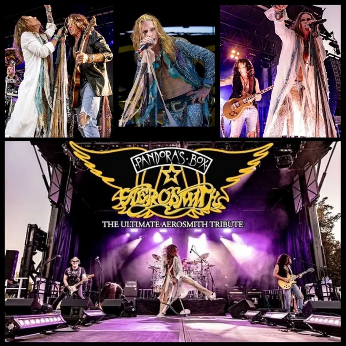 Poster for Rock Out to Aerosmith Classics with Pandora’s Box