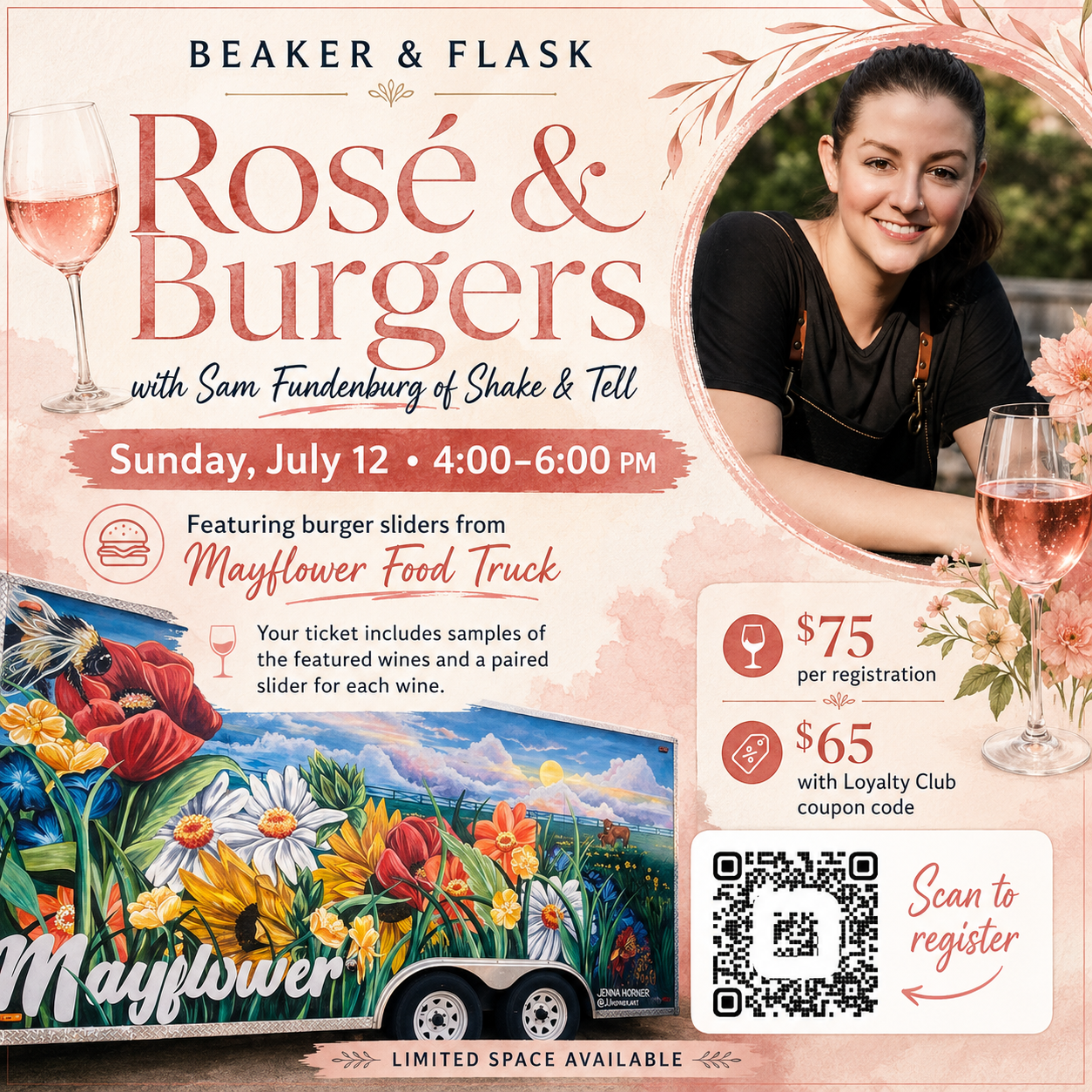 Rosé & Burgers