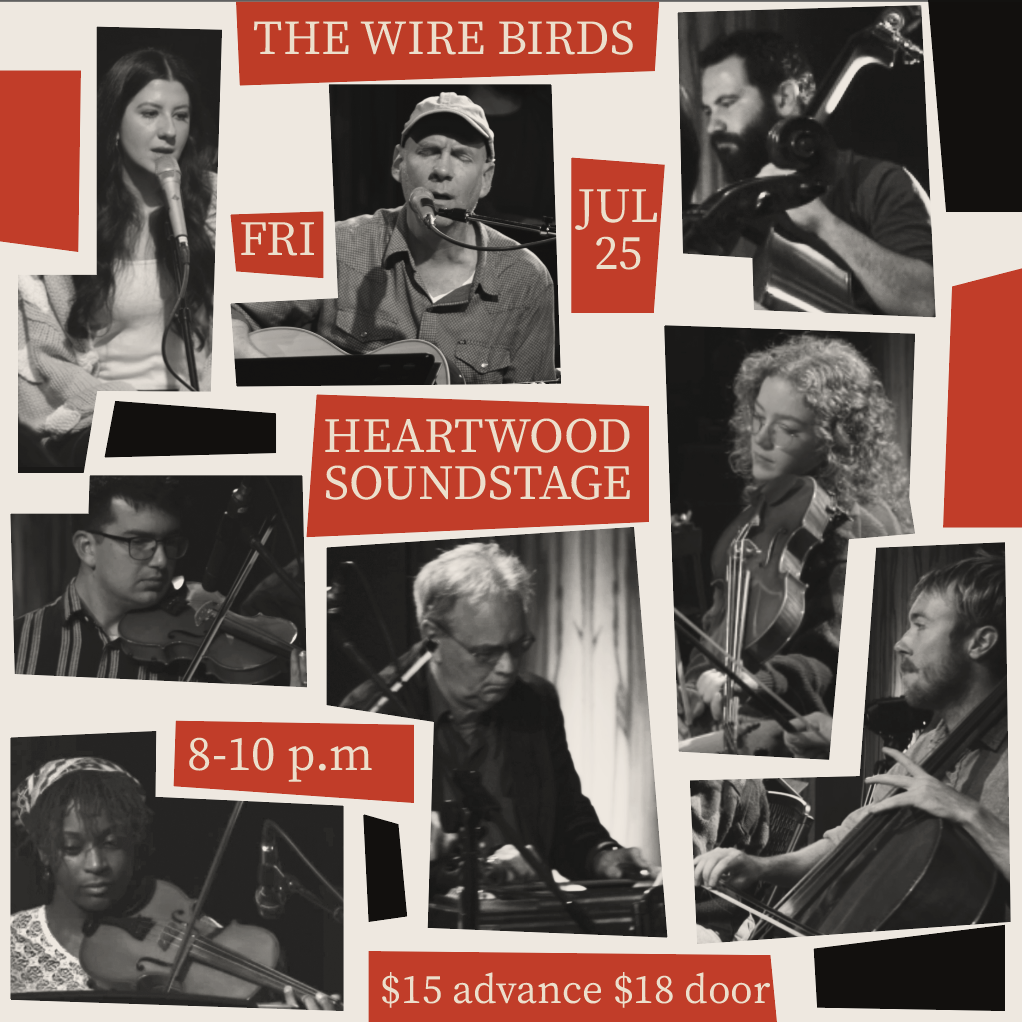 flyer with pics of bandmates