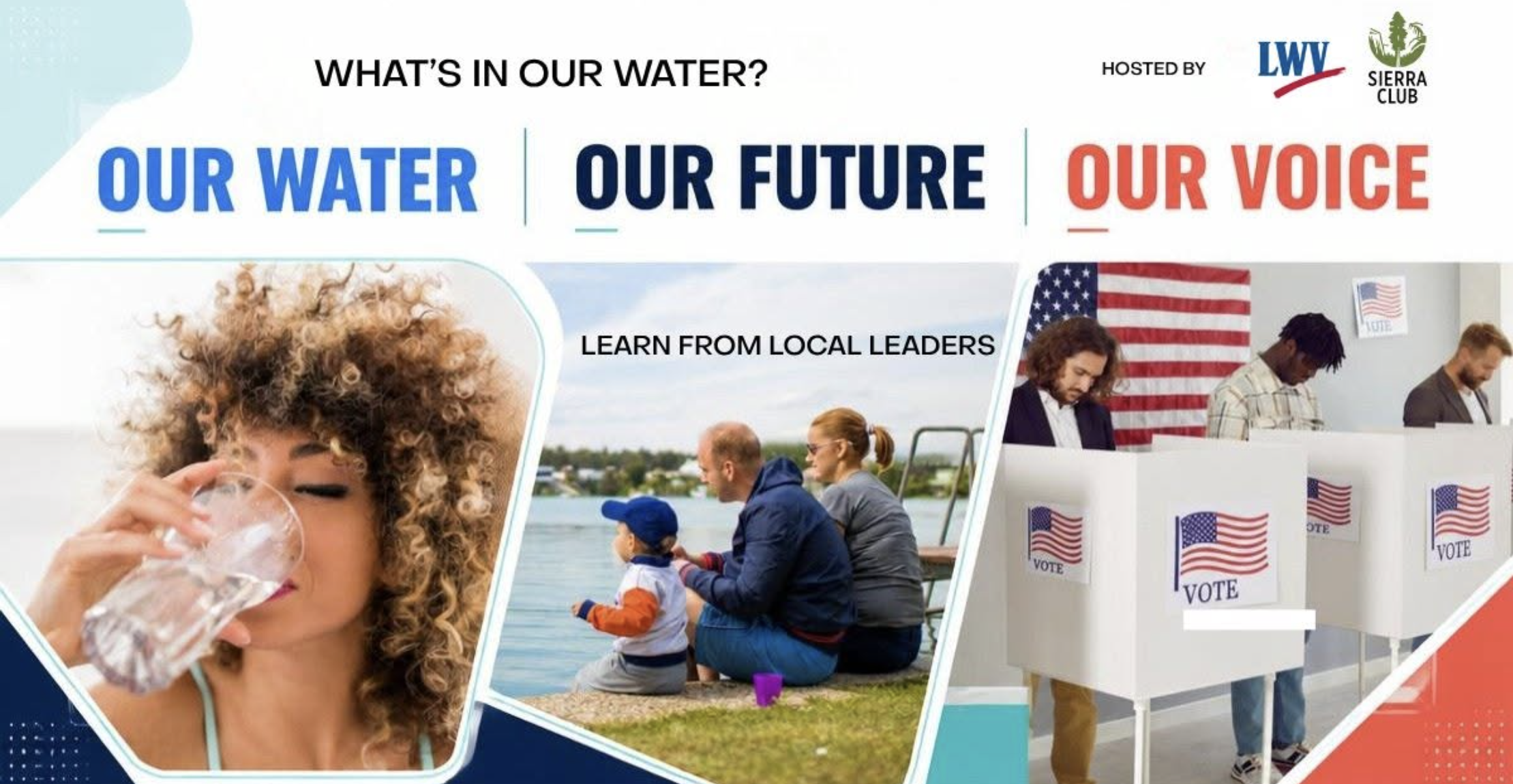 Poster for Our Water, Our Future, Our Voice: North Central Florida Water Summit