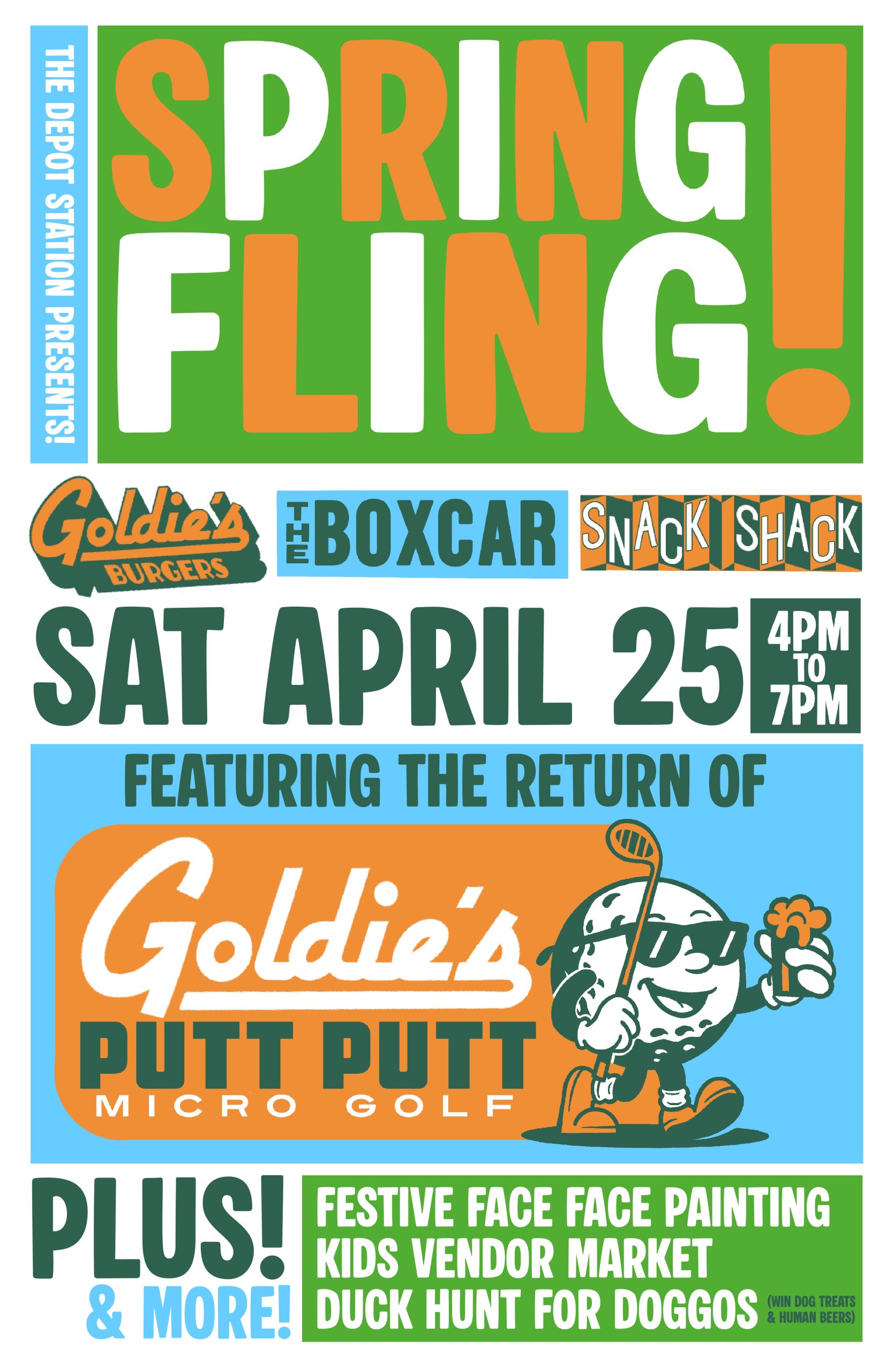 Spring Fling Depot Station