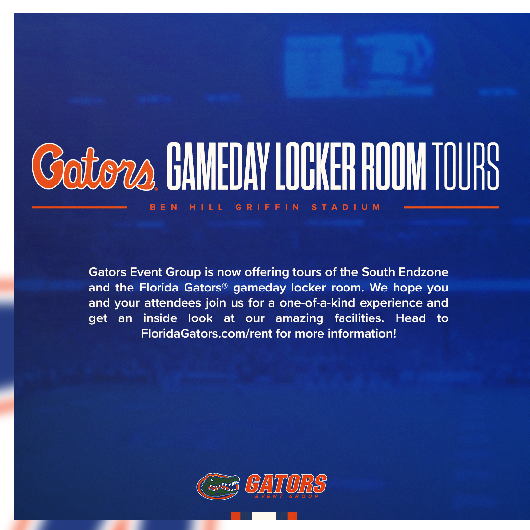 gators gameday locker room tours