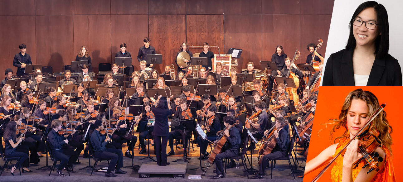 Poster for UF Symphony Orchestra Presents “Symphonie Fantastique” with Tiffany Lu and Aubree Oliverson
