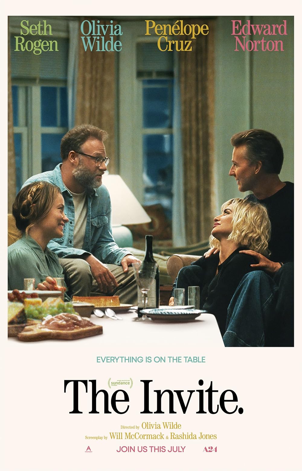 Poster for Dinner Takes a Turn in “The Invite”