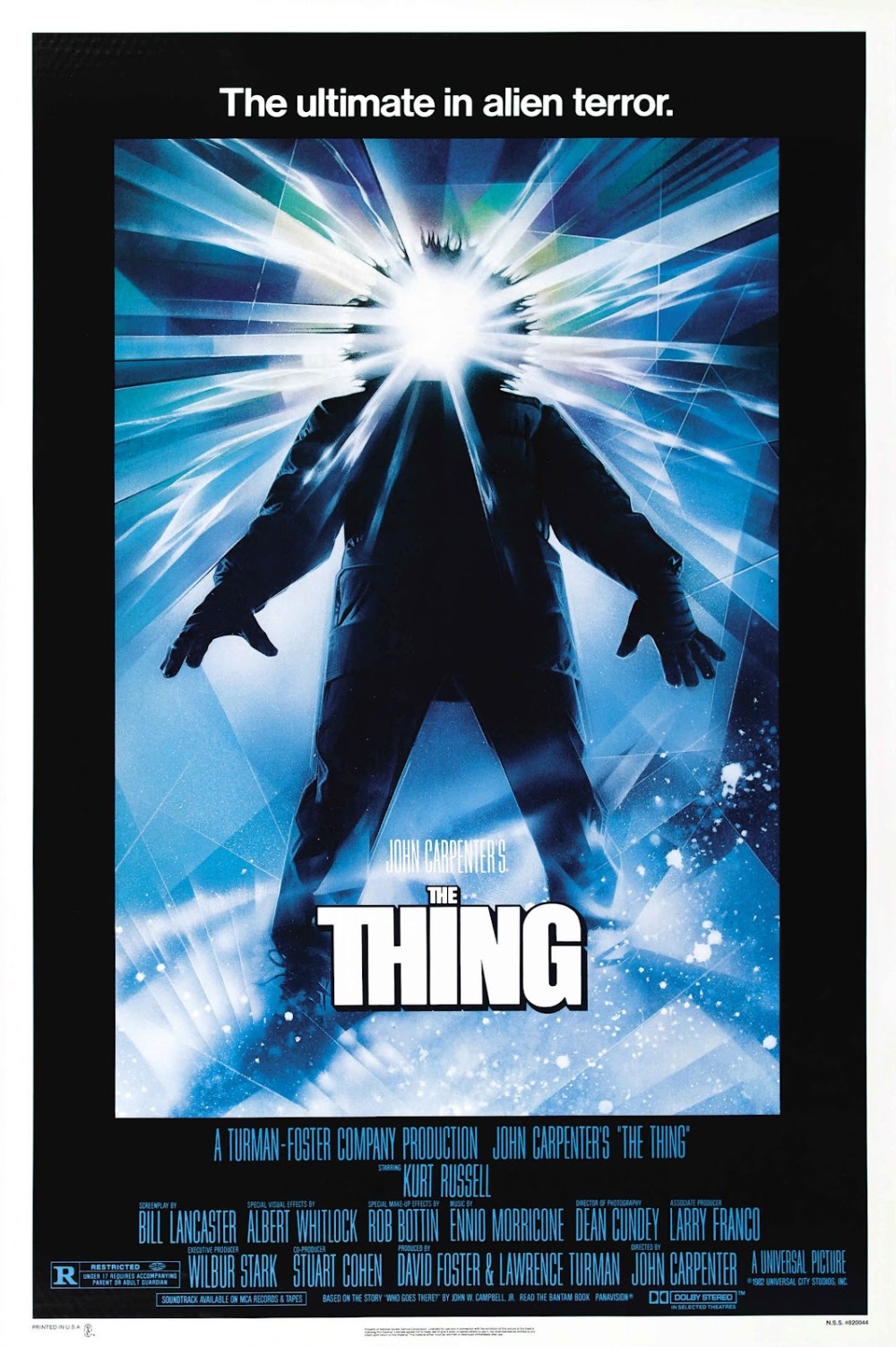 Poster for Hippodrome Cinema – “The Thing” John Carpenter Fest