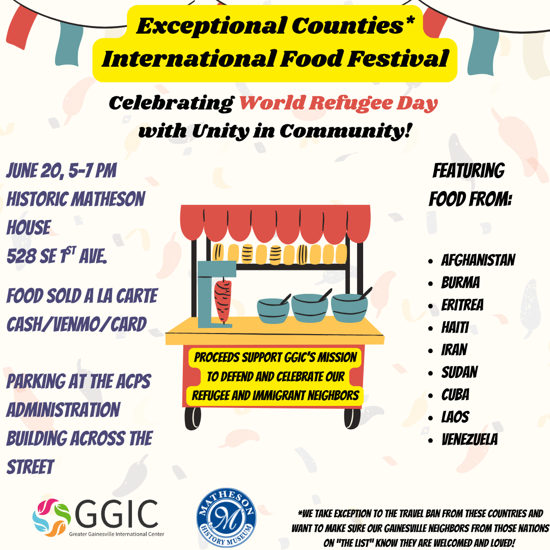 international food festival poster