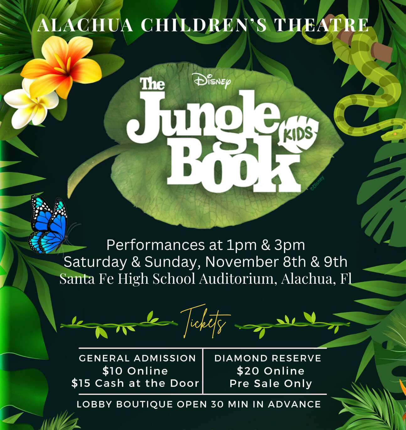 Jungle Book Playbill
