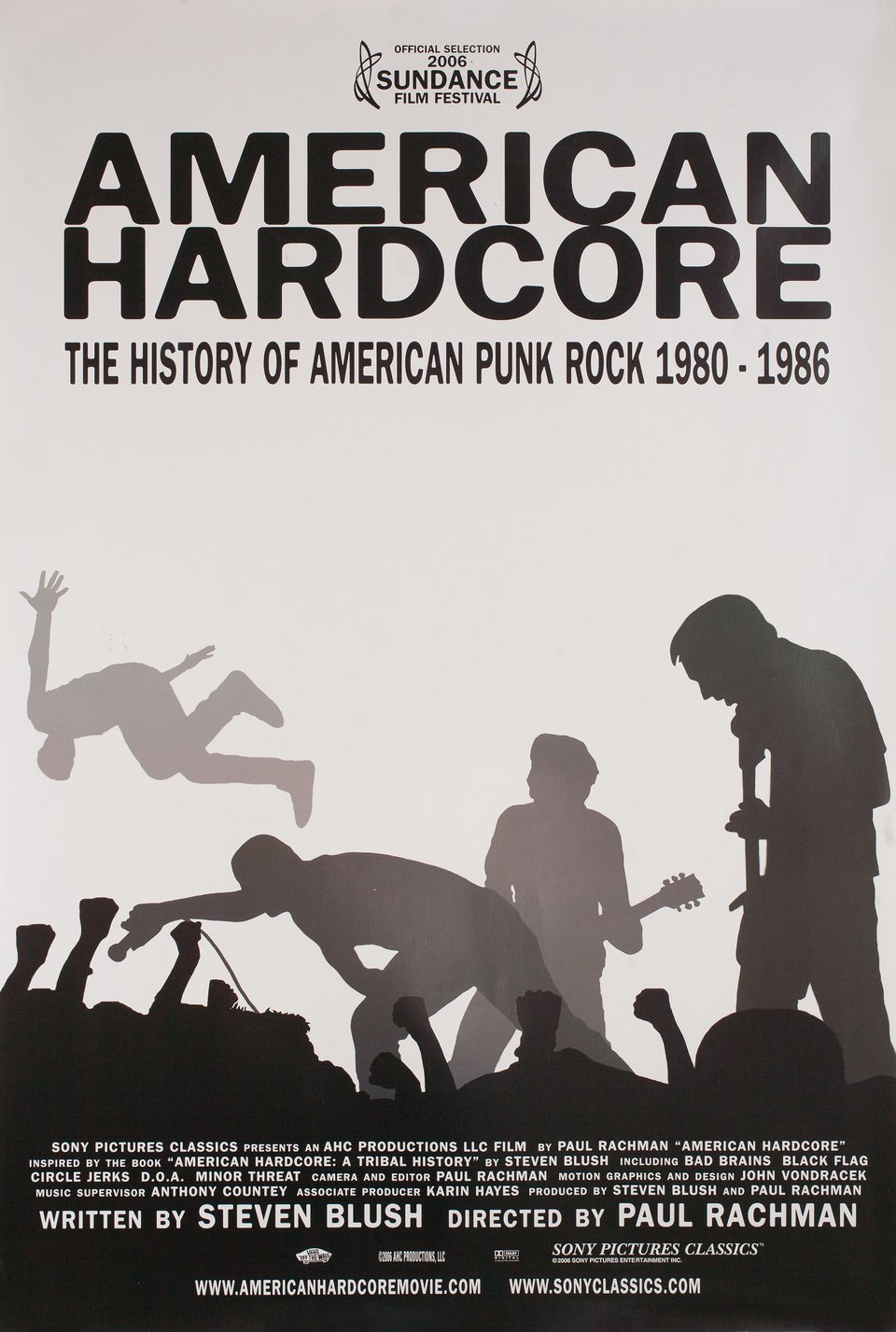 Poster for Trace the Rise of Punk in the Documentary “American Hardcore”