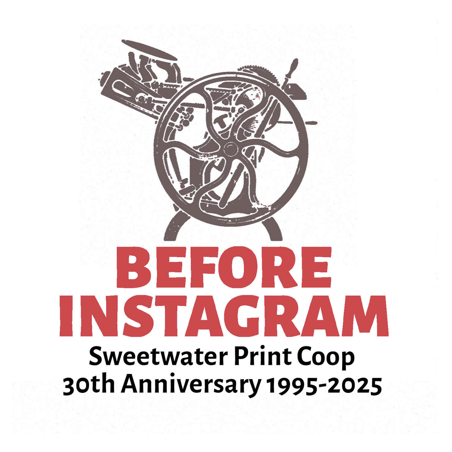 before instagram print exhibit