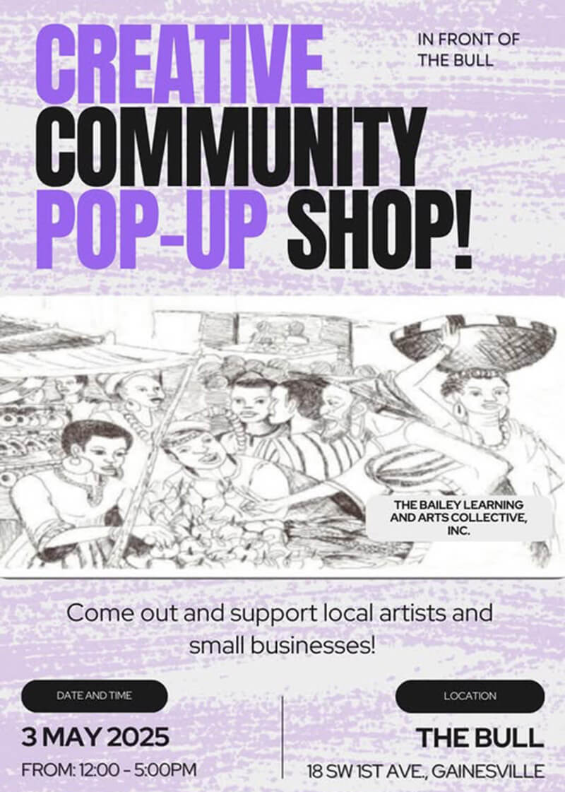 community pop-up