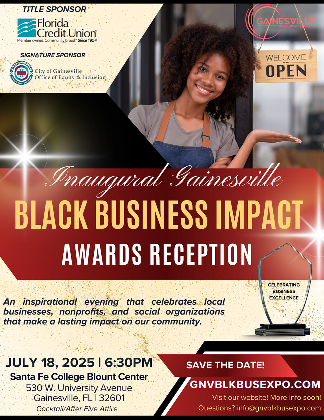 Black Business Impact Awards Reception Poster