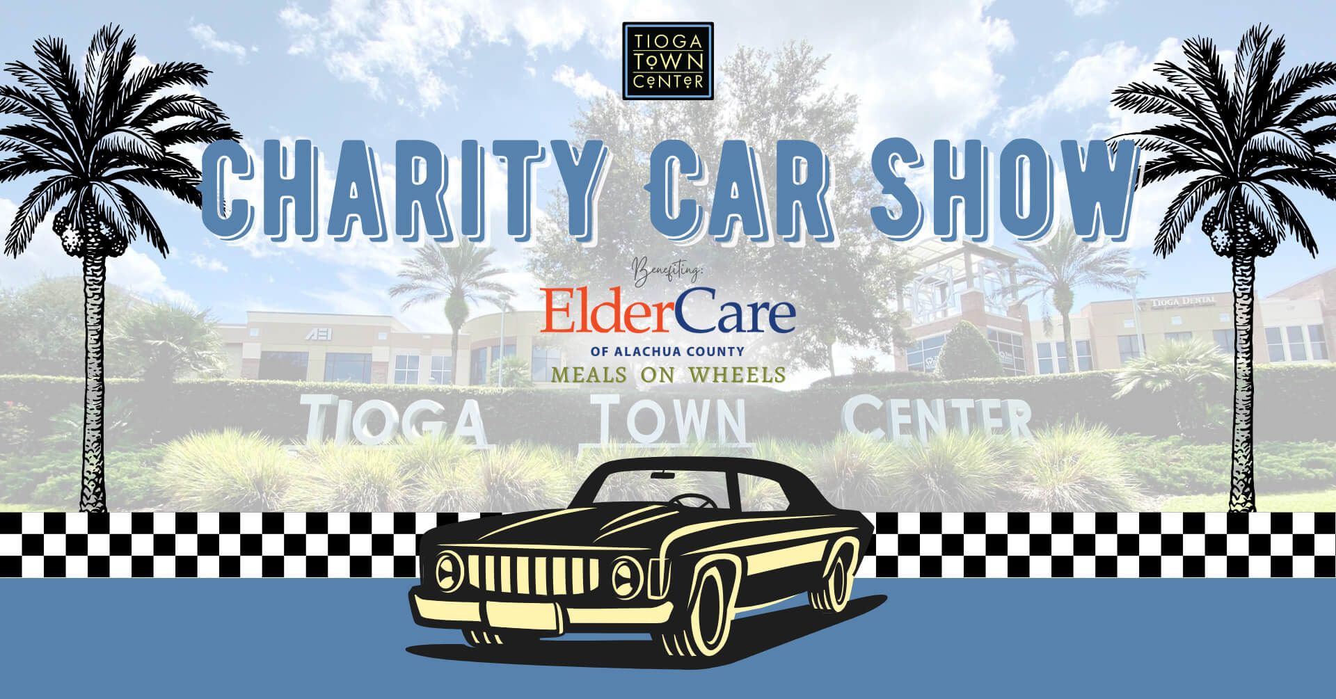 charity car show at tioga