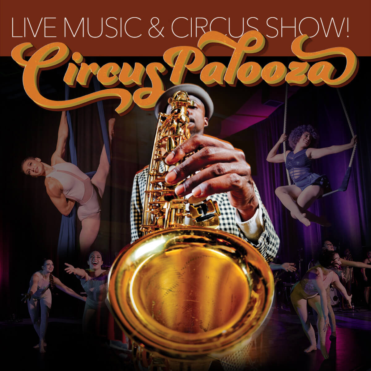 live music and circus show CircusPalooza