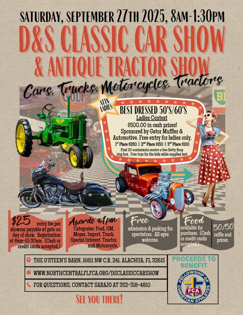 car show poster