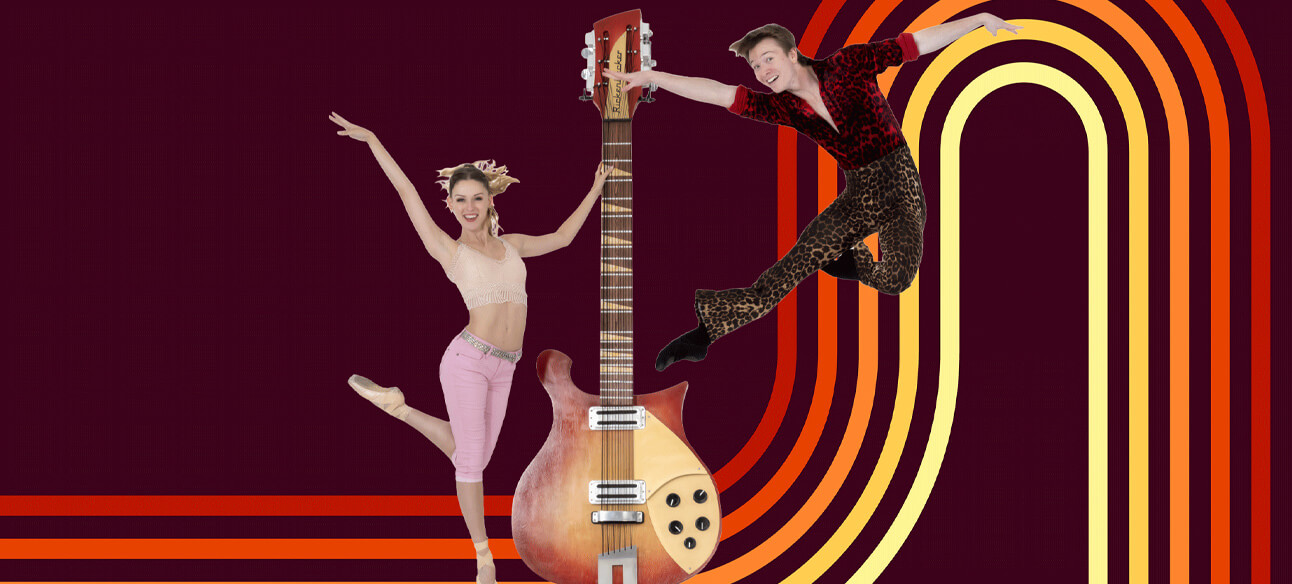 Poster for Dance Alive – “Rock On America! A Tom Petty Tribute Ballet” at the Phillips Center