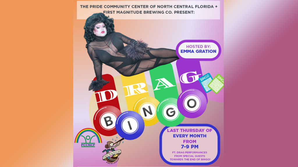 drag bingo flyer for 2025