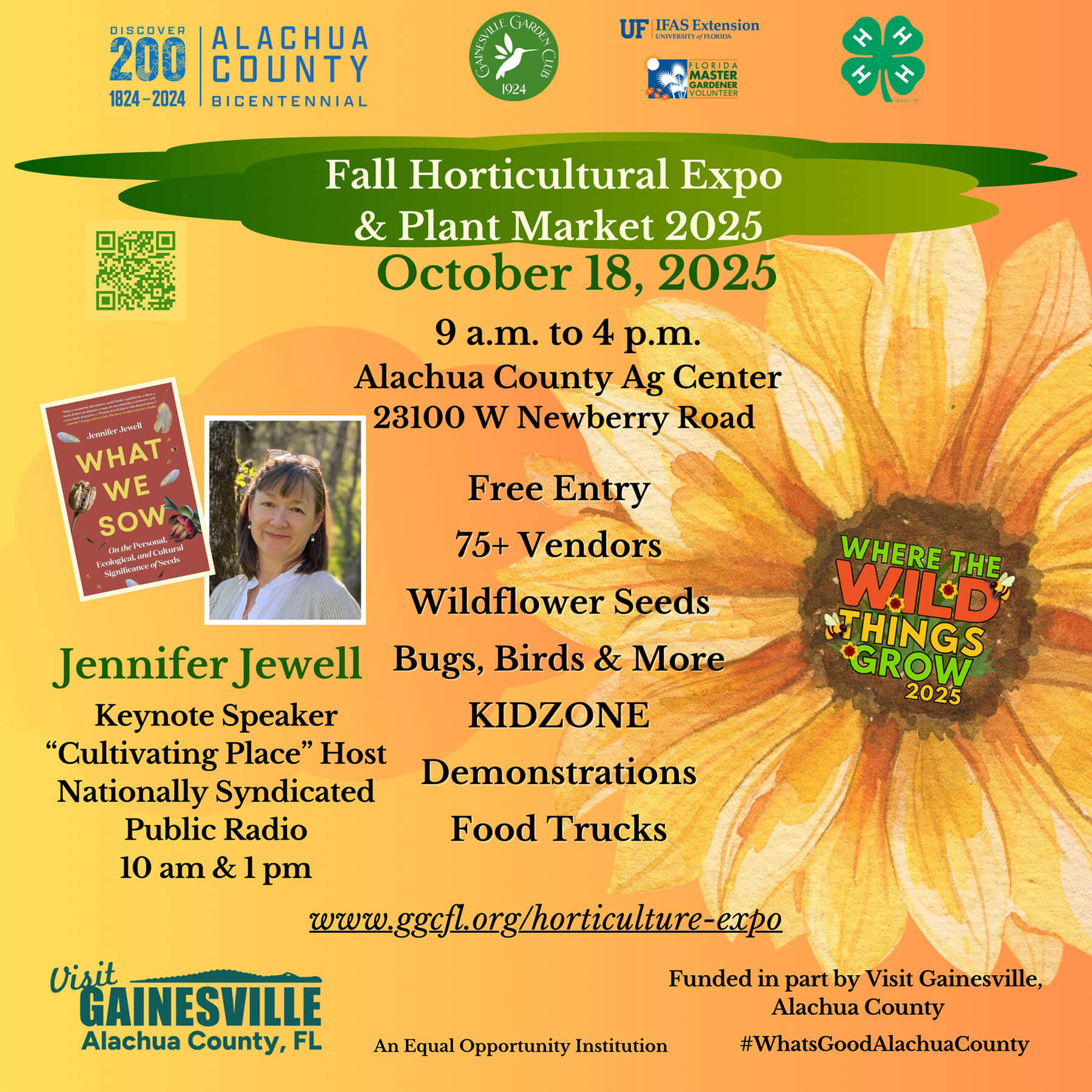 fall horticultural expo flyer